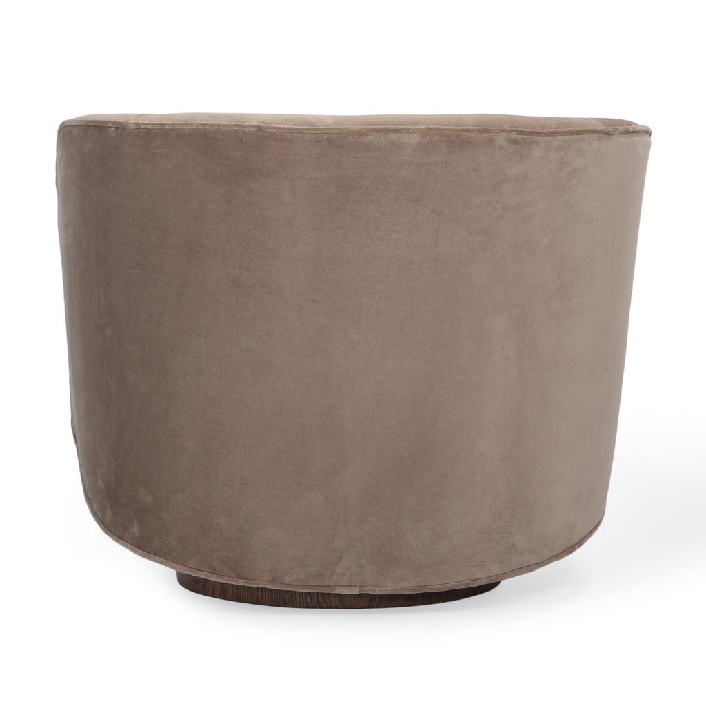 Velours moderne avec assise rembourrée pour le salon