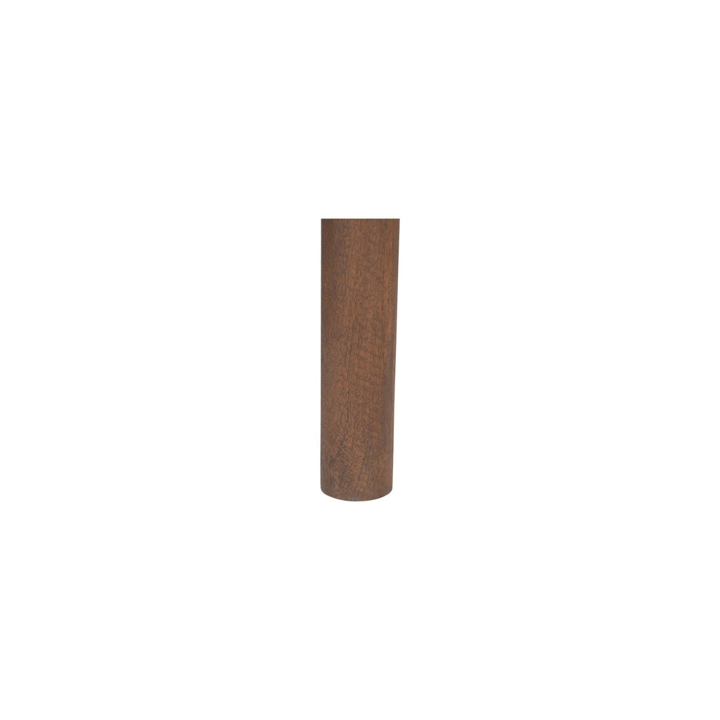 Bois et métal traditionnels avec tiroirs et finition marron vintage pour l'entrée