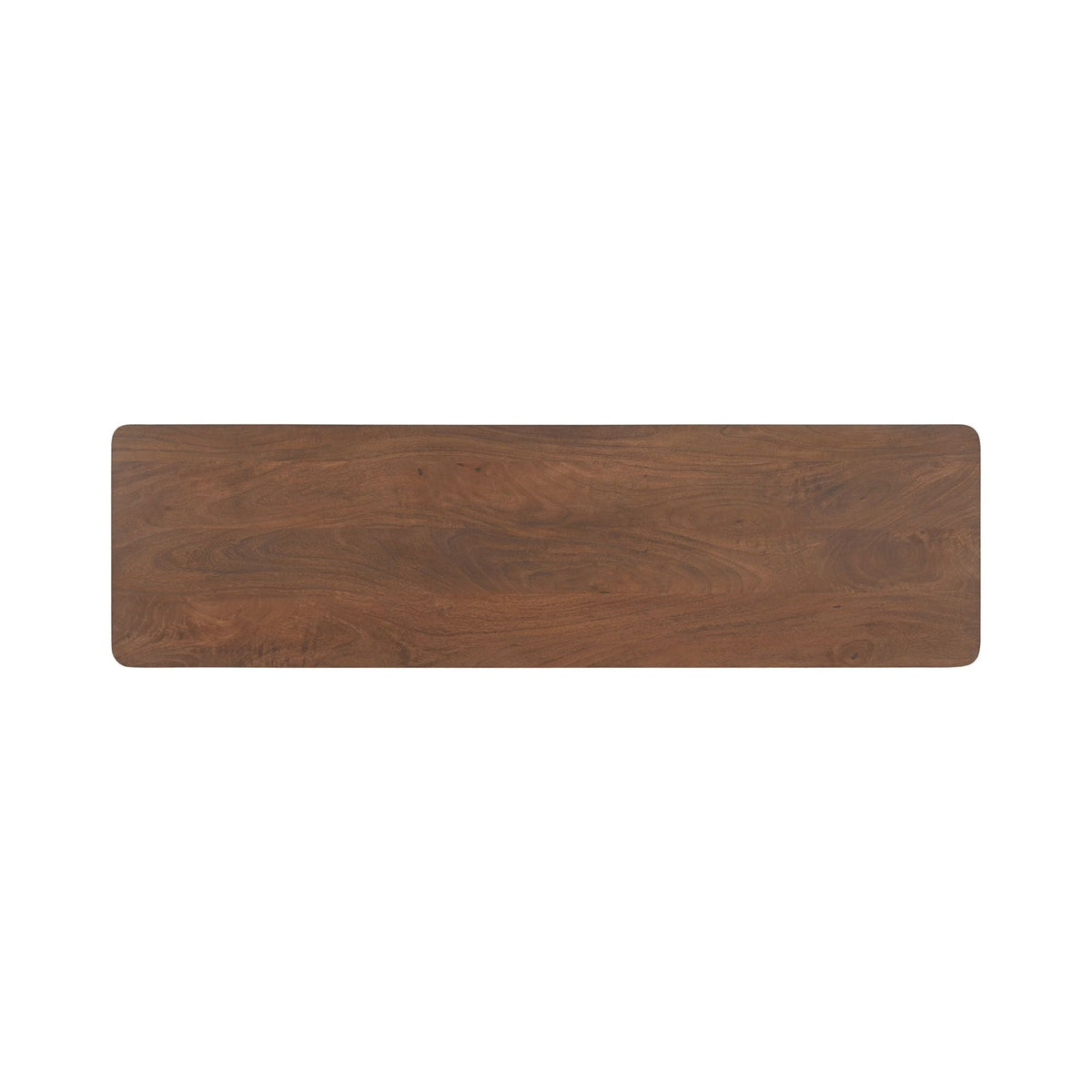 Bois et métal traditionnels avec tiroirs et finition marron vintage pour l'entrée