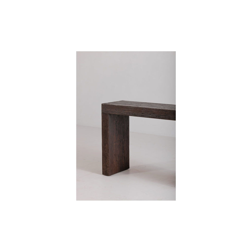 Bois moderne avec grain chaleureux pour l'entrée