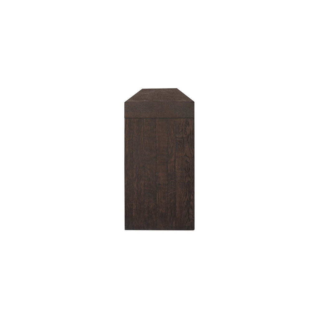 Bois moderne avec grain chaleureux pour l'entrée