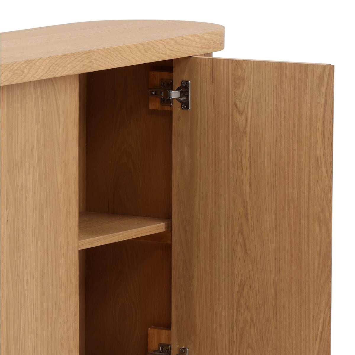 Bois avec Grain Chaleureux et Design Minimaliste pour Salle à Manger