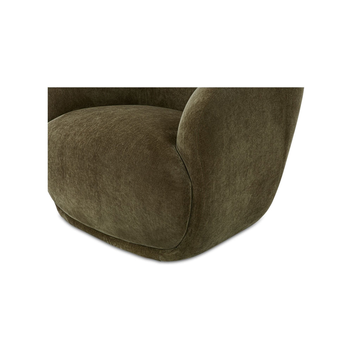 Fauteuil moderne en polyester à dossier haut, accoudoirs arrondis et assise en mousse/fibre pour salon