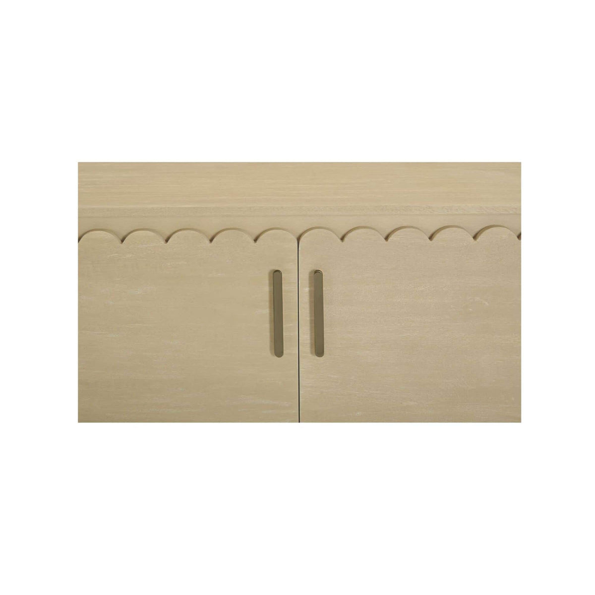 Bois de manguier traditionnel avec 4 portes et quincaillerie en laiton pour la salle à manger