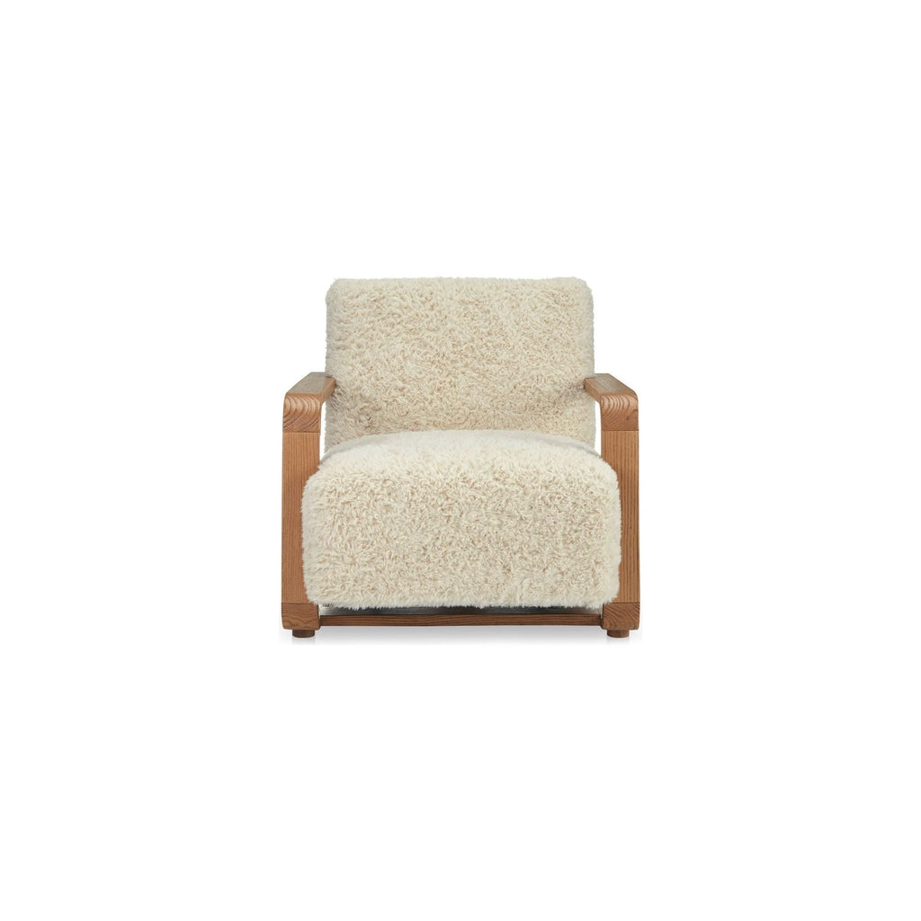 Fausse peau de mouton rustique avec cadre en bois massif et teinture vintage pour salon