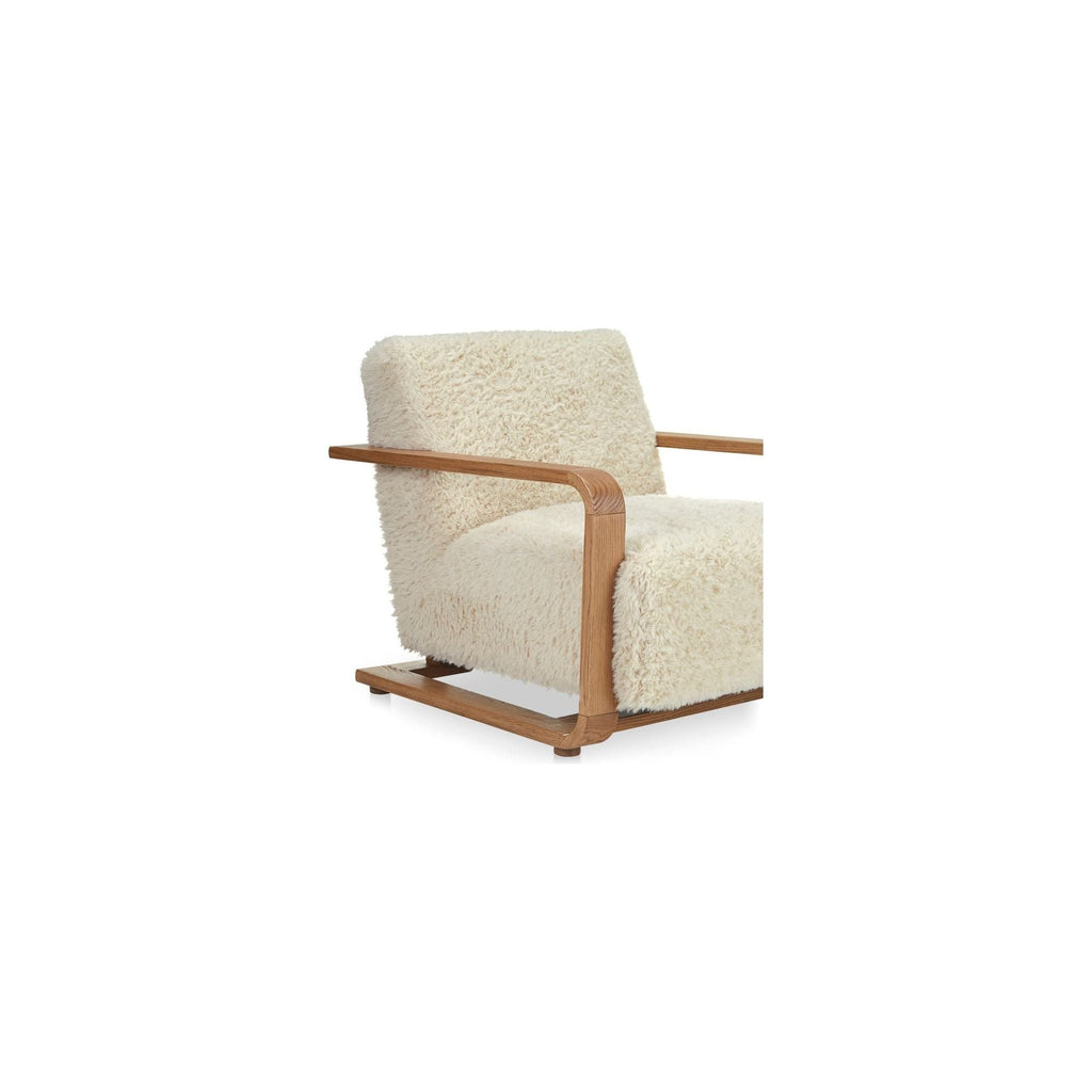 Fausse peau de mouton rustique avec cadre en bois massif et teinture vintage pour salon
