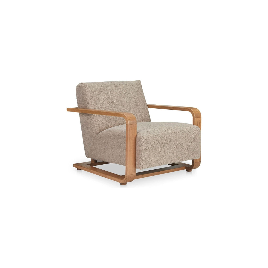 Fausse peau de mouton rustique avec cadre en bois massif et teinture vintage pour salon