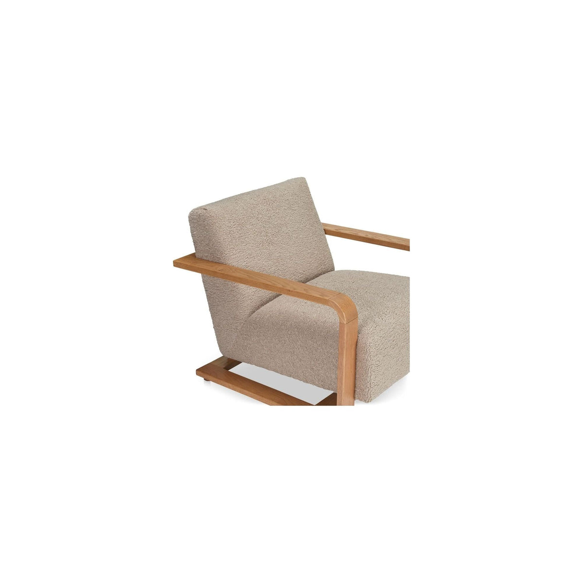 Fausse peau de mouton rustique avec cadre en bois massif et teinture vintage pour salon