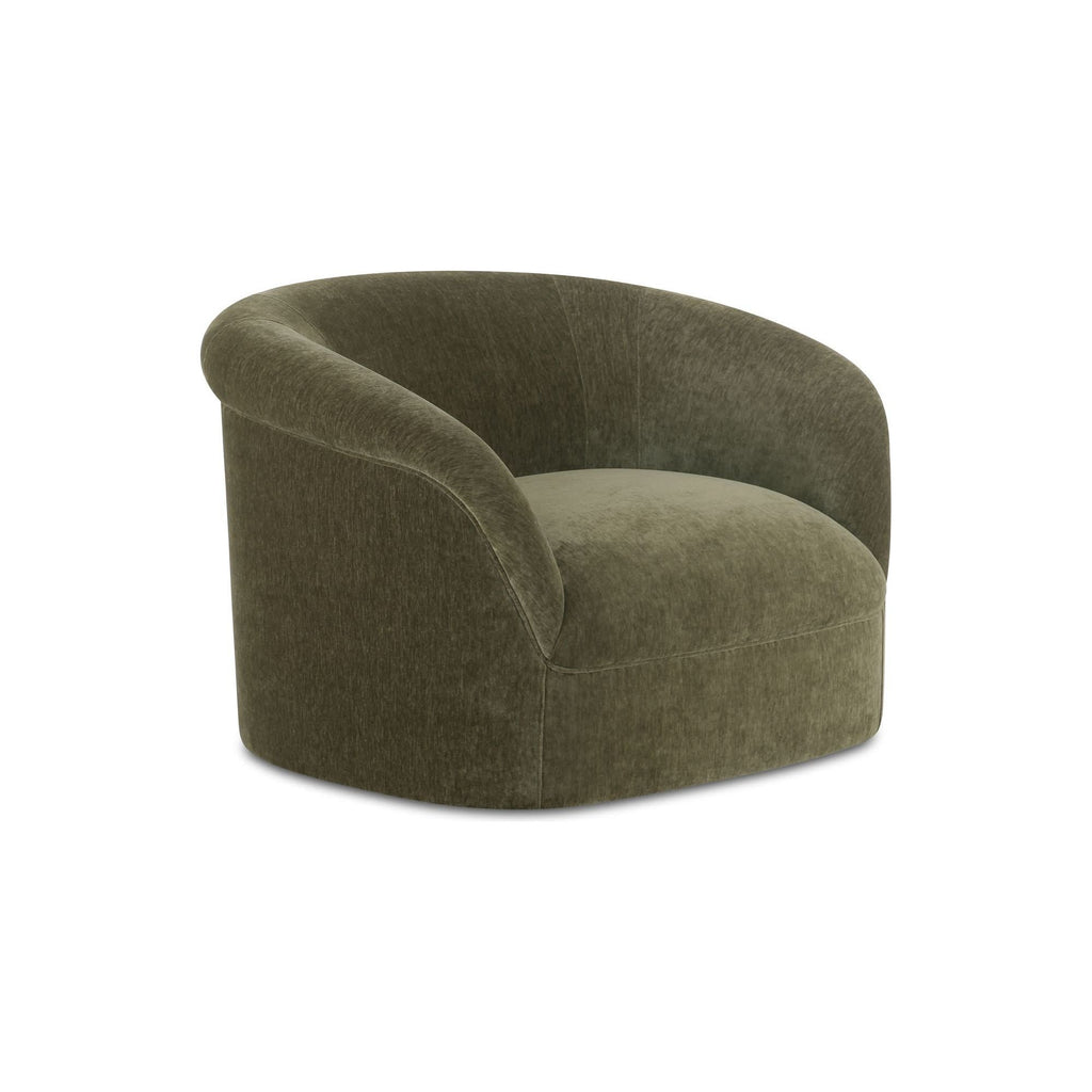 Velours Vintage-Contemporain avec Accoudoirs Ronds et Doux pour Salon