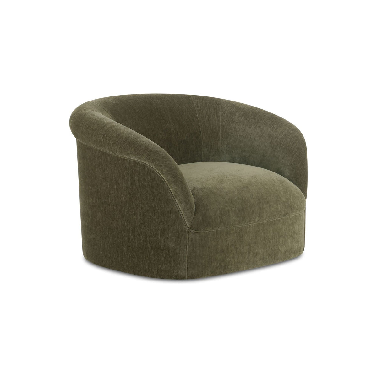 Velours Vintage-Contemporain avec Accoudoirs Ronds et Doux pour Salon