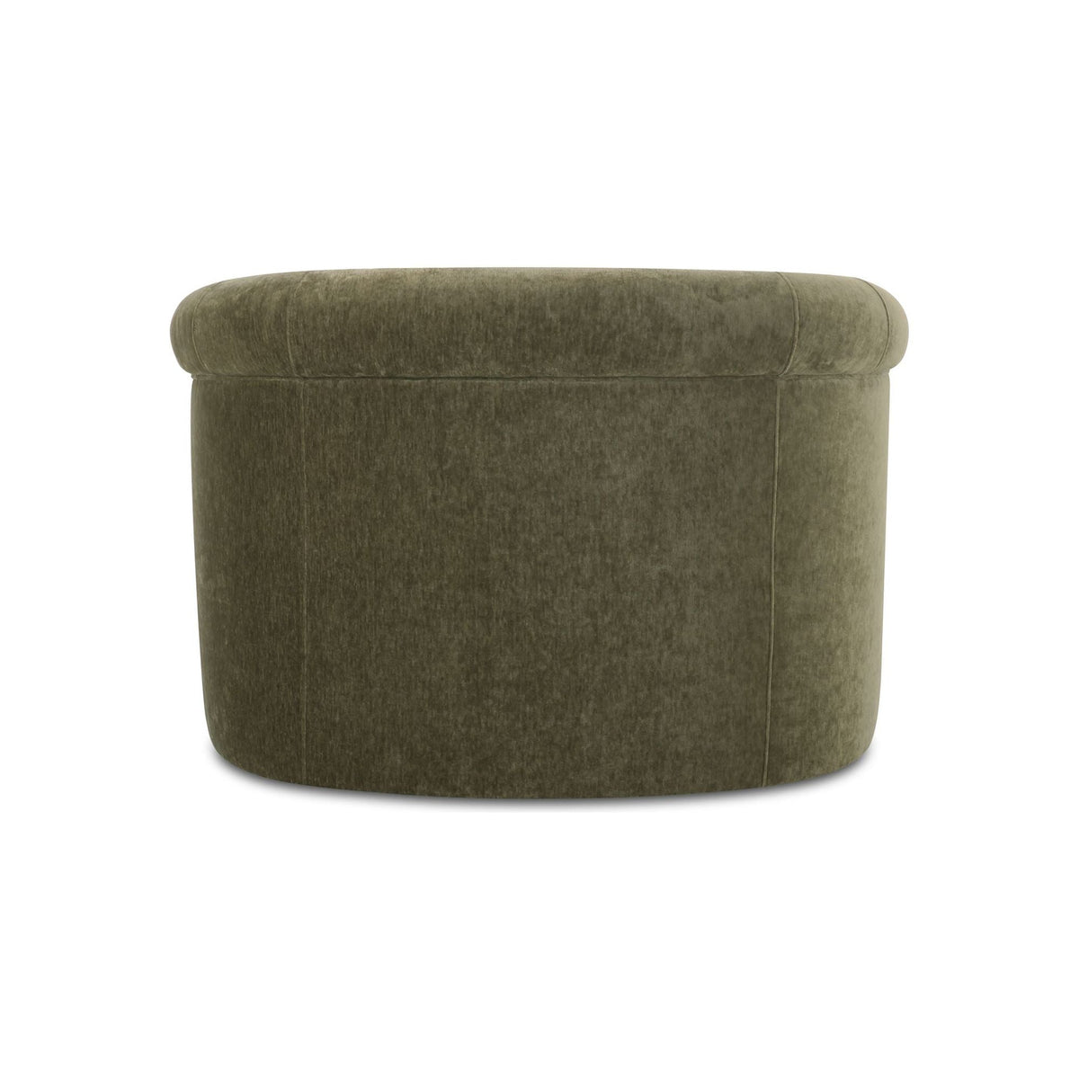 Velours Vintage-Contemporain avec Accoudoirs Ronds et Doux pour Salon