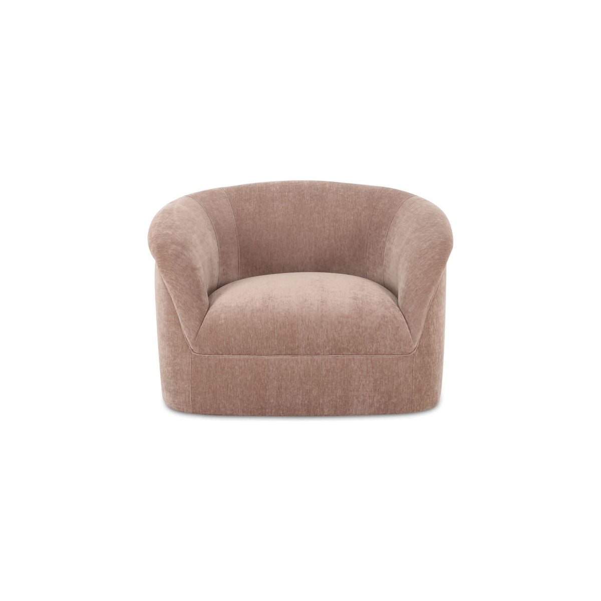 Velours Vintage-Contemporain avec Accoudoirs Ronds et Doux pour Salon