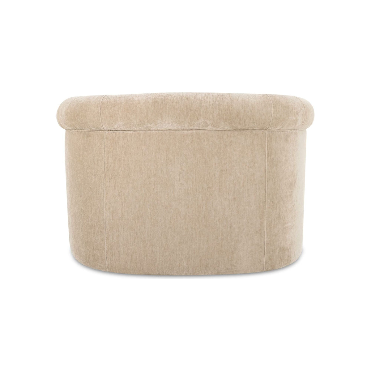 Velours Vintage-Contemporain avec Accoudoirs Ronds et Doux pour Salon