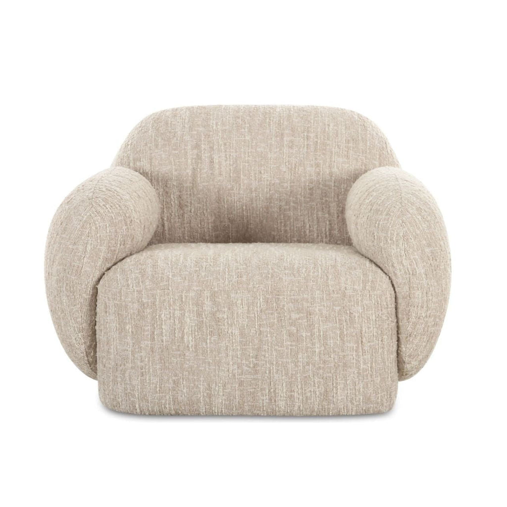 Velours minimaliste avec design audacieux et incurvé à profil bas pour le salon