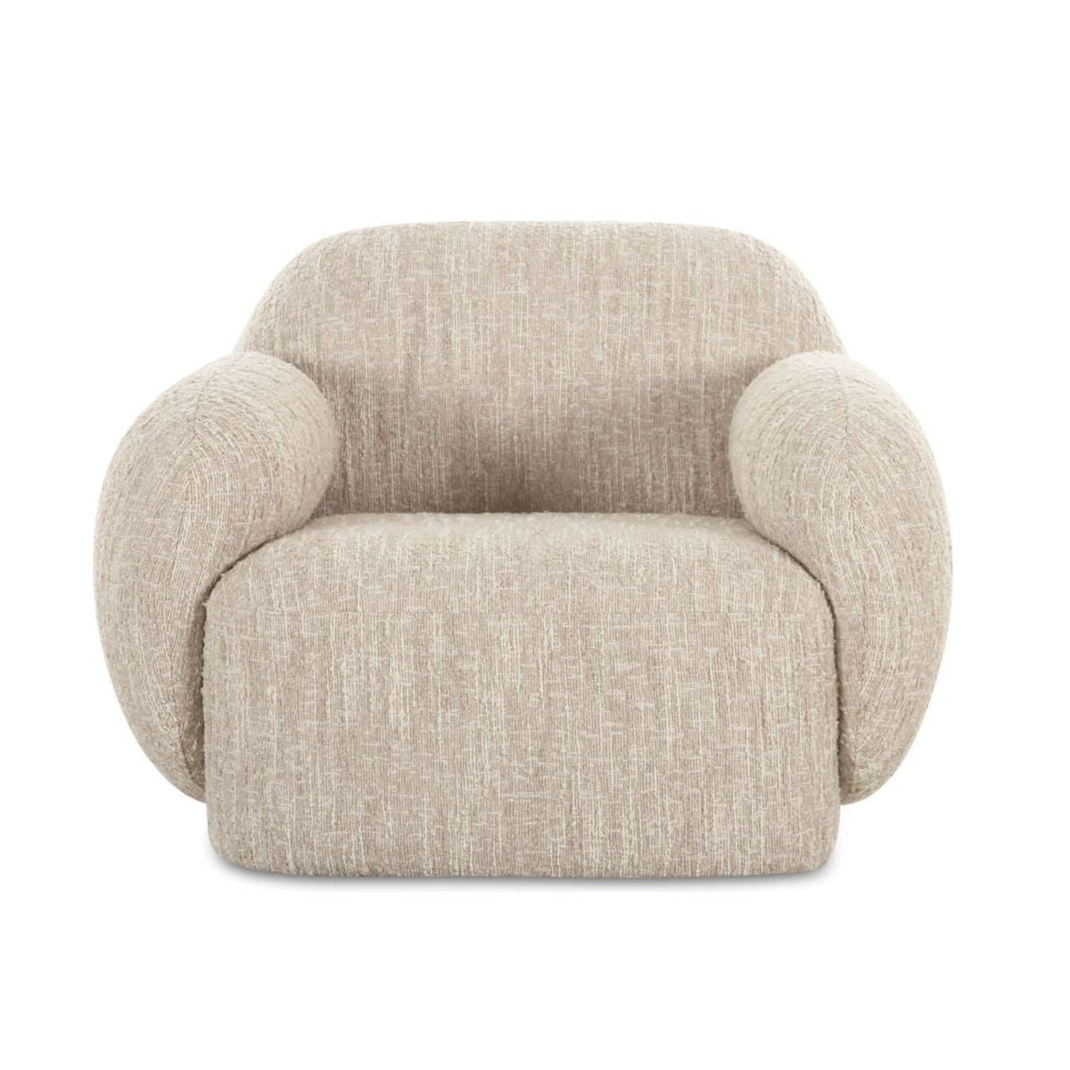Velours minimaliste avec design audacieux et incurvé à profil bas pour le salon