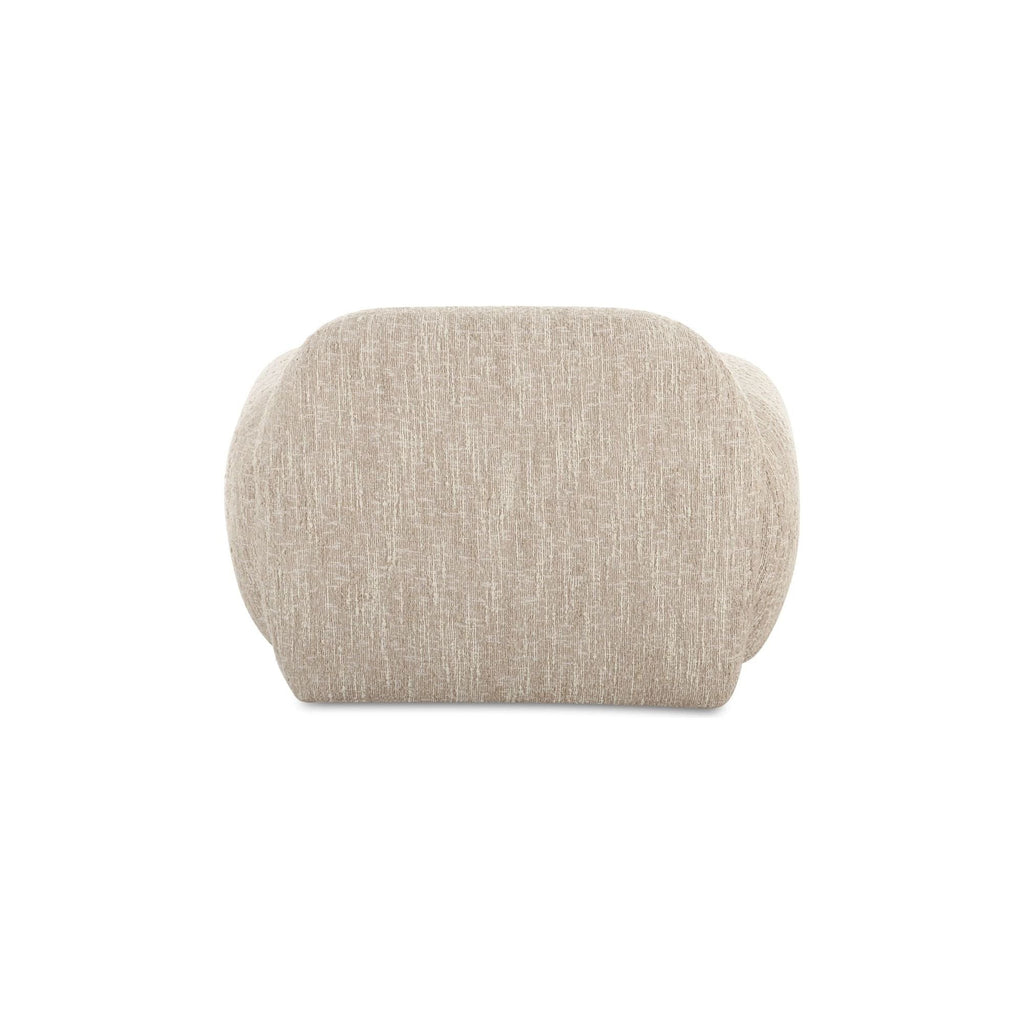 Velours minimaliste avec design audacieux et incurvé à profil bas pour le salon