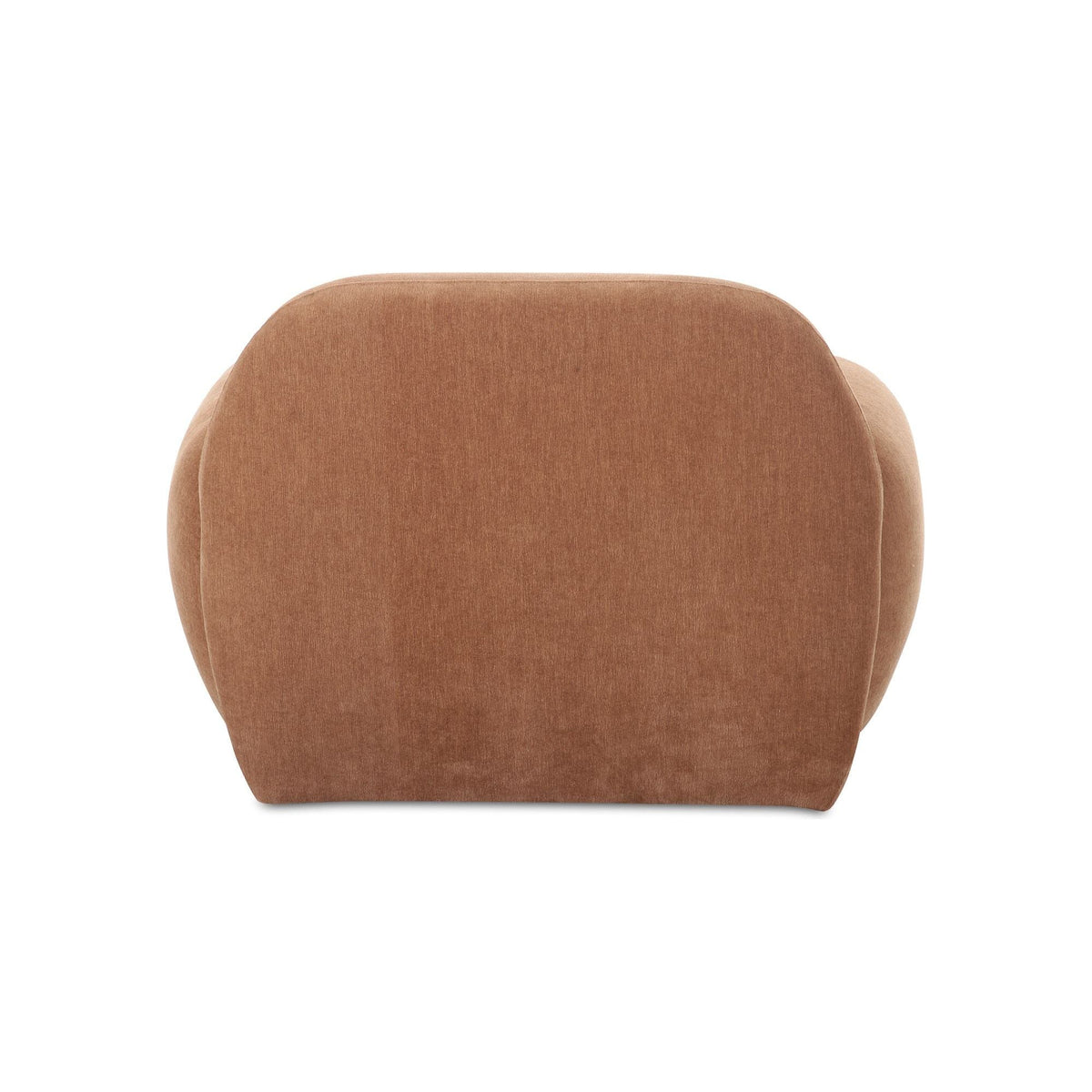 Velours minimaliste avec design audacieux et incurvé à profil bas pour le salon