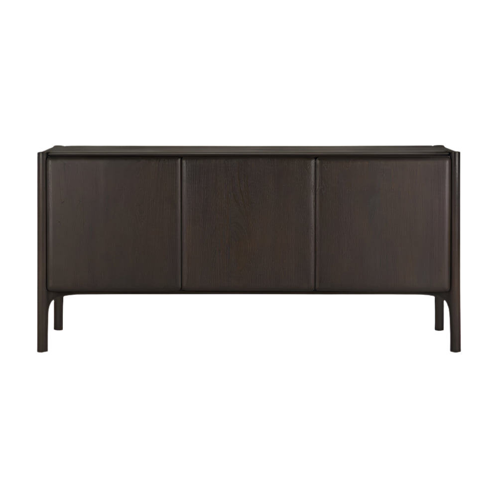 Bois de teck et style scandinave, avec profil fin et plusieurs options de largeur pour la salle à manger