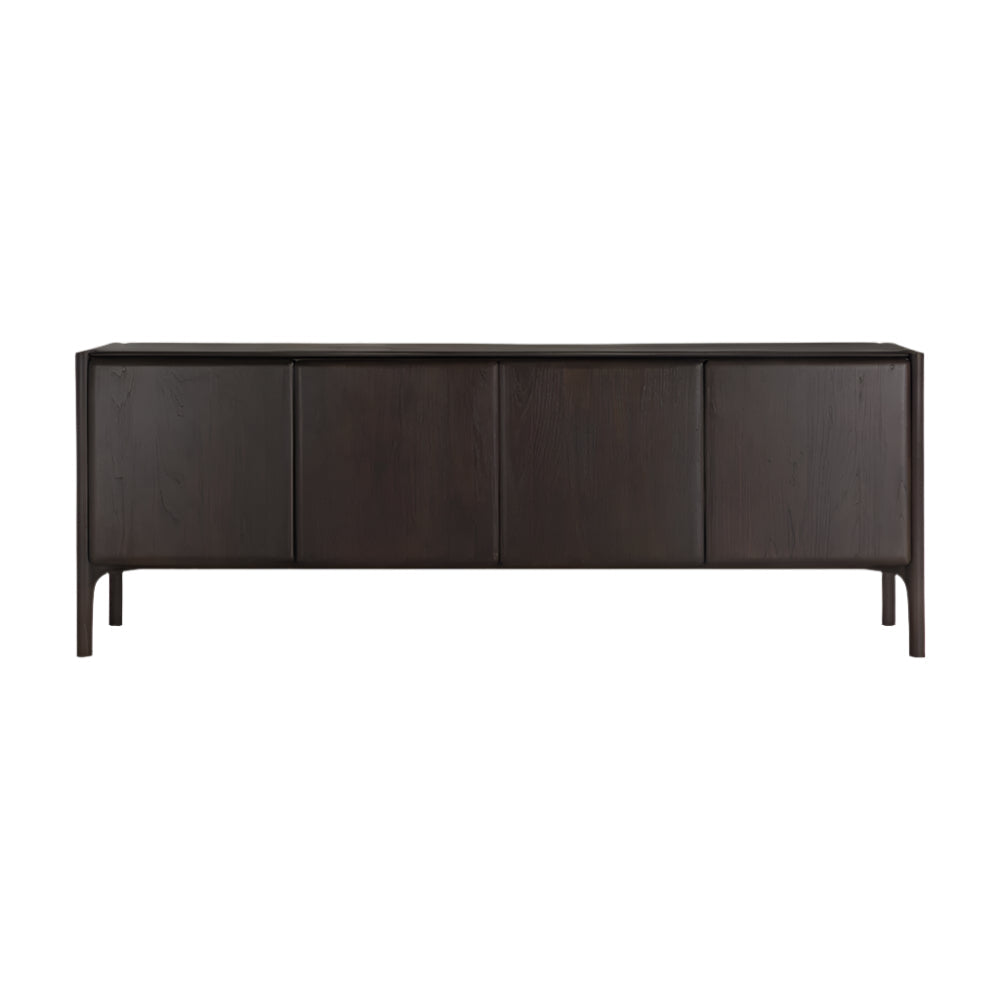 Bois de teck et style scandinave, avec profil fin et plusieurs options de largeur pour la salle à manger