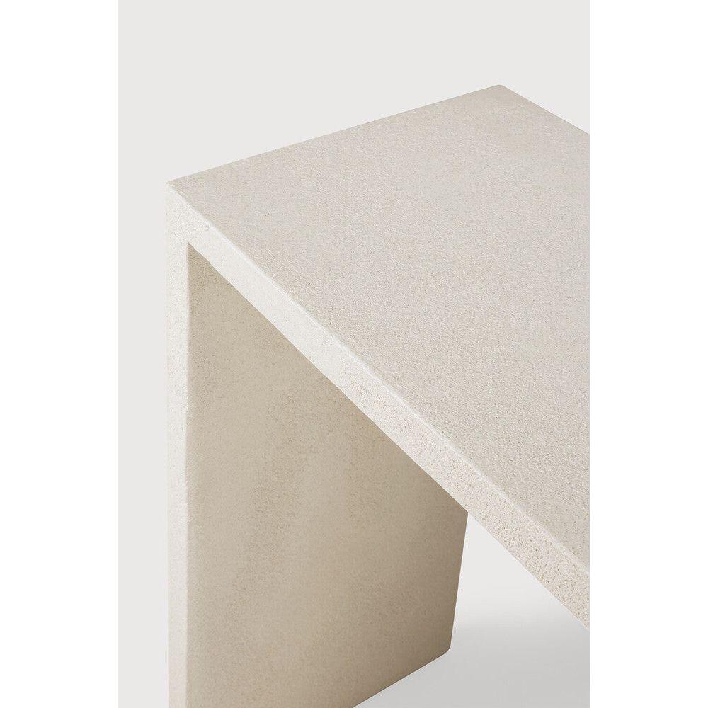Pierre Minimaliste avec Finition Blanche pour Entrée