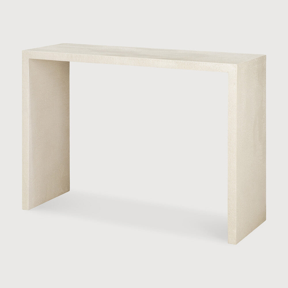 Pierre Minimaliste avec Finition Blanche pour Entrée