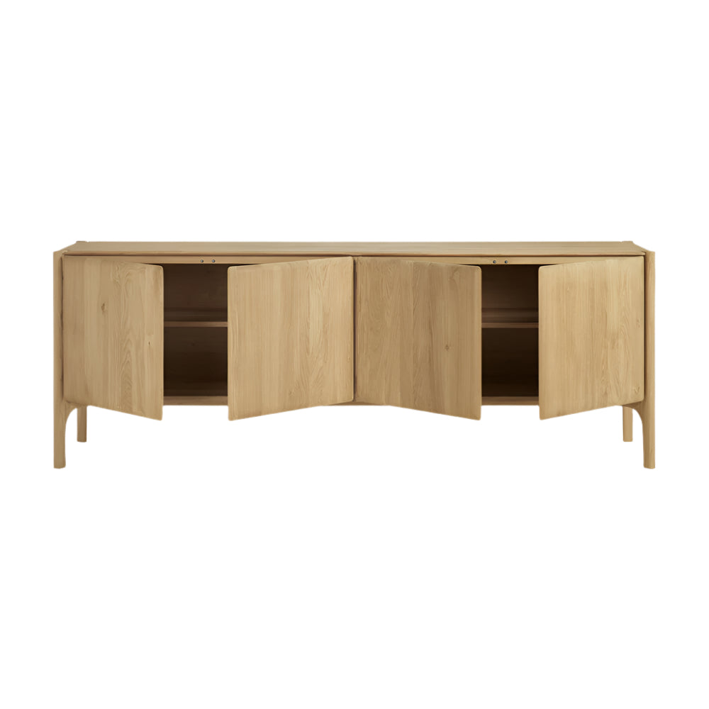 Bois de teck et style scandinave, avec profil fin et plusieurs options de largeur pour la salle à manger