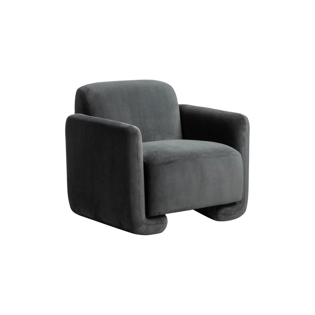 Contemporain rembourré avec pieds escamotables pour salon
