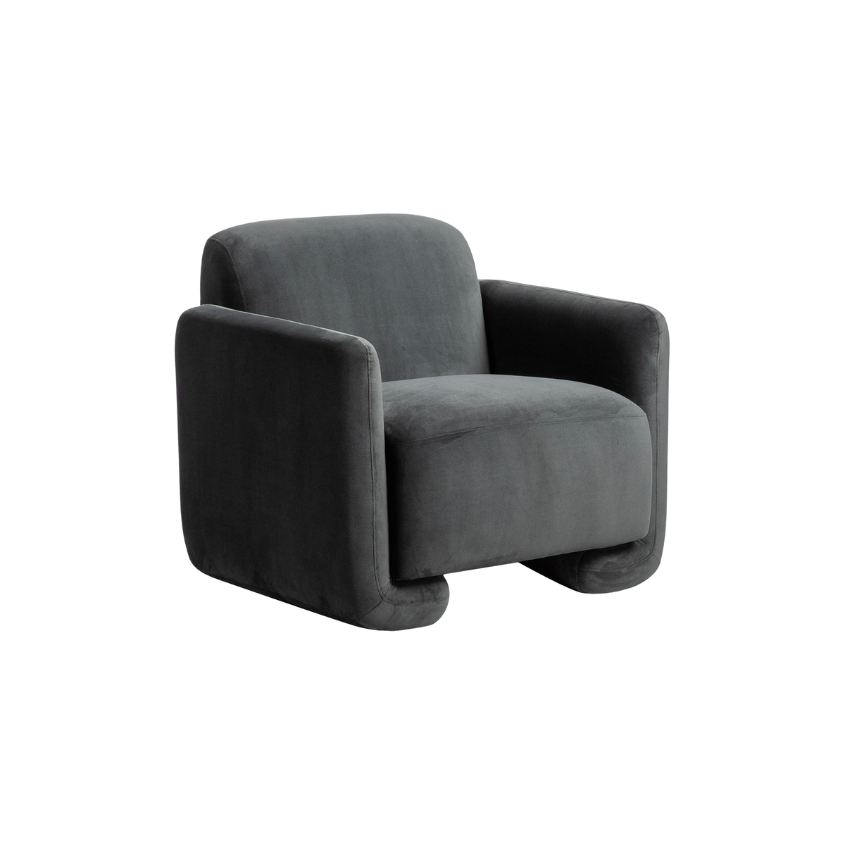 Contemporain rembourré avec pieds escamotables pour salon