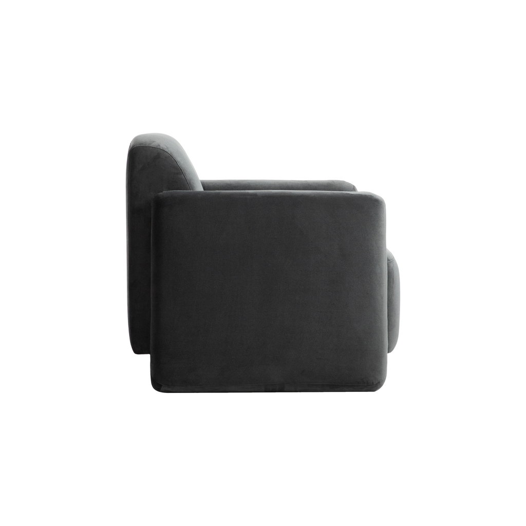 Contemporain rembourré avec pieds escamotables pour salon