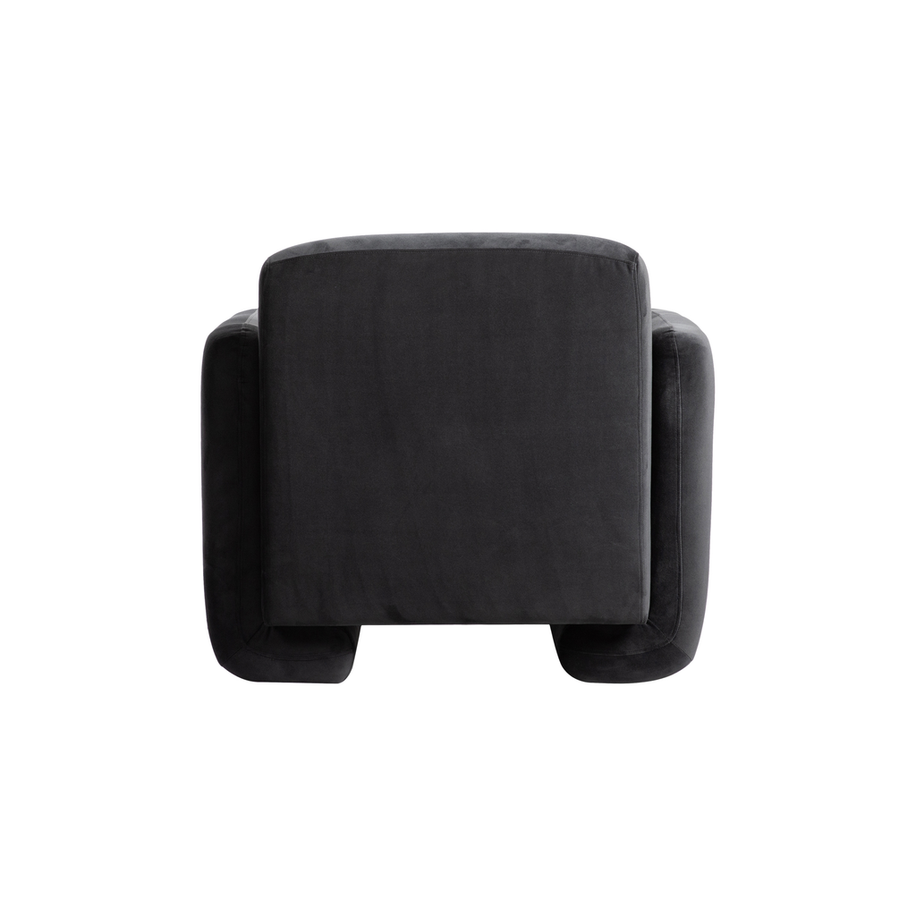 Contemporain rembourré avec pieds escamotables pour salon